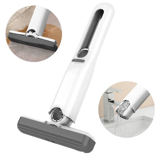 Portable mini squeeze mop.