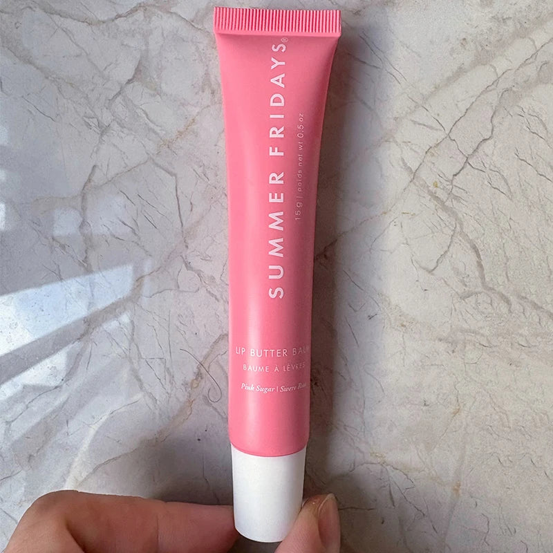 Lip Balm Moisturizing Mirror Lip Gloss Lip Vanilla Pink Sugar Coffee Cake Smell Lipstick Transparent Oil Makeup.