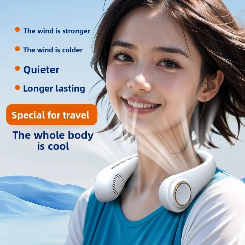 Neck Fan Portable Rechargeable.