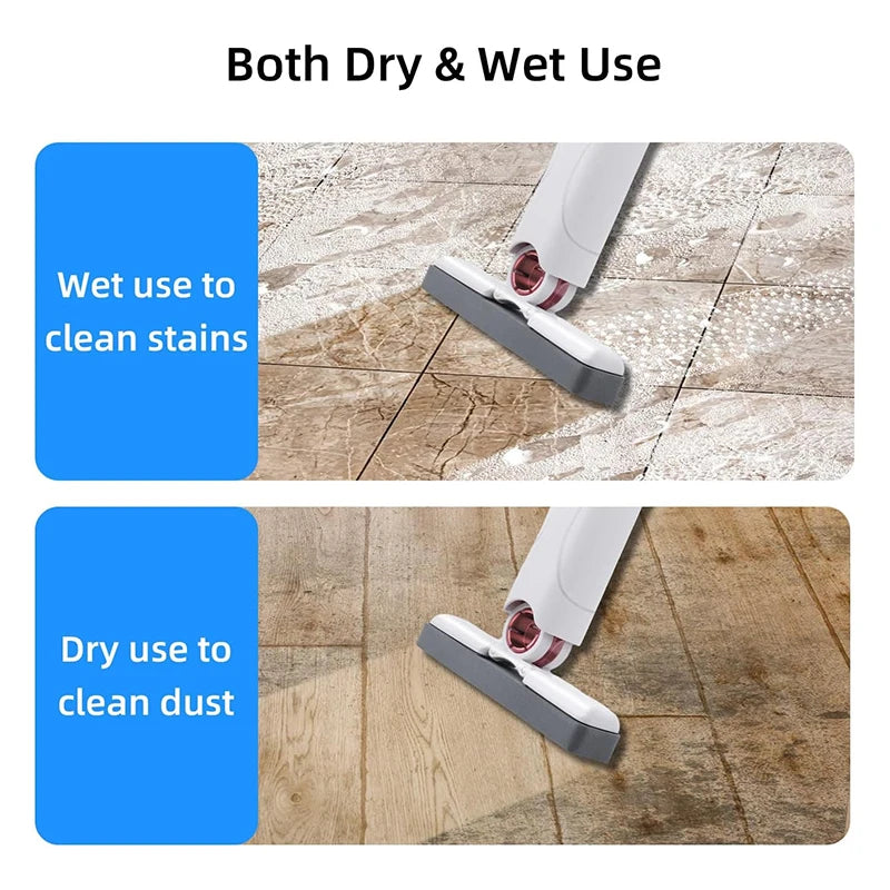 Portable mini squeeze mop.