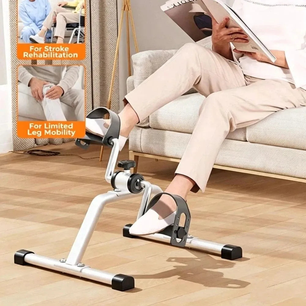 Leg Trainer Non-Slip Portable Mini cycle pedal Exercise.