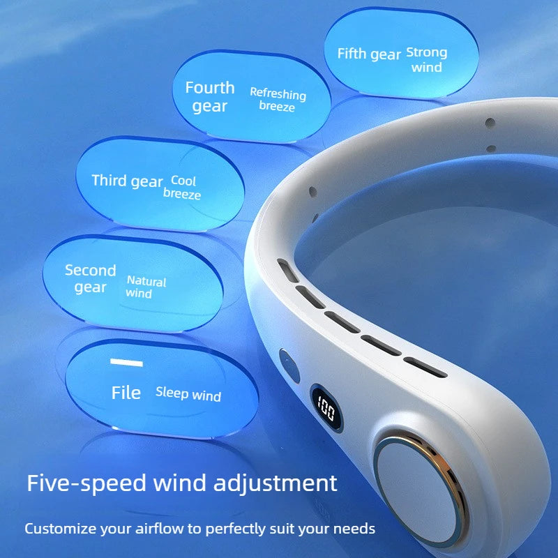 Neck Fan Portable Rechargeable.